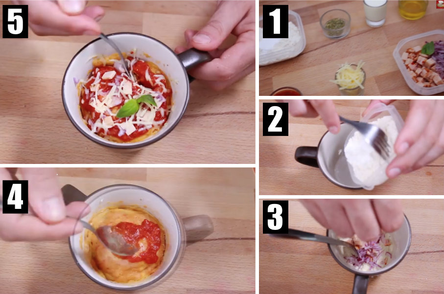 Le Mug Pizza : une gourmandise de fin de soirée !