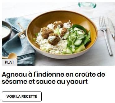 agneau à l'indienne