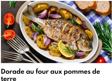 dorade au four
