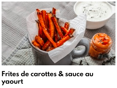 frites de carottes