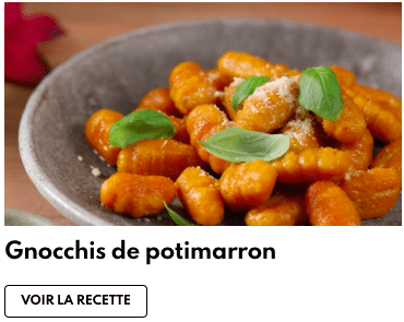 gnocchis de potimarron