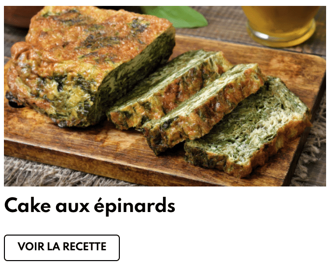 Cake &eacute;pinards