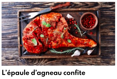Epaule agneau