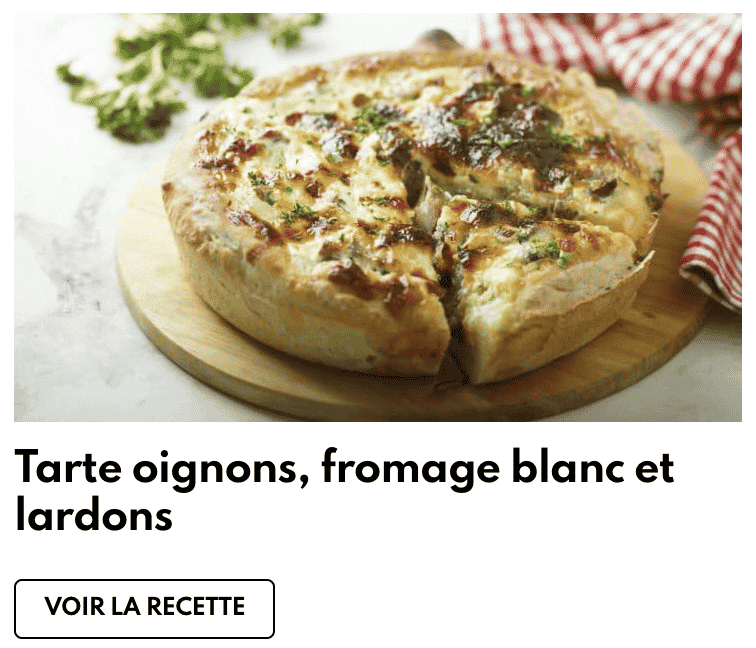 tarte oignons fromage blanc