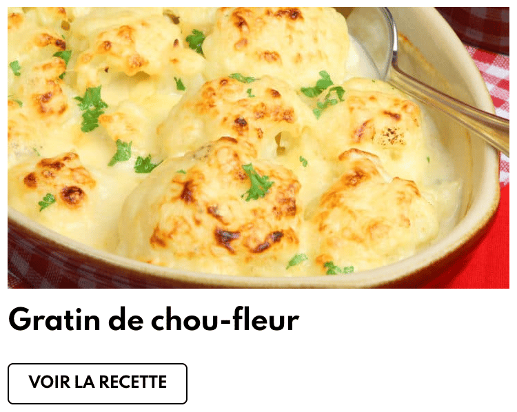 Gratin chou-fleur