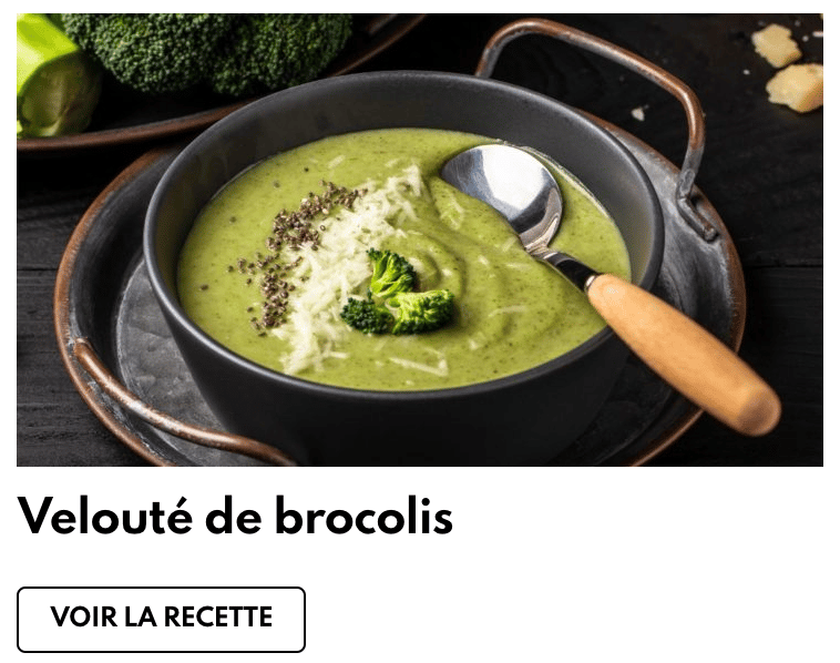 Velouté brocolis