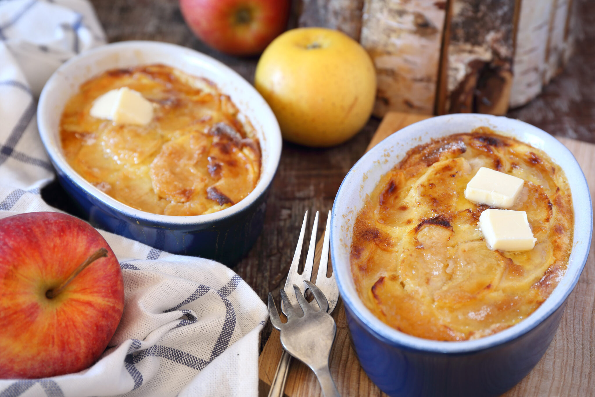 Pudding façon crumble : double texture, maxi réconfort