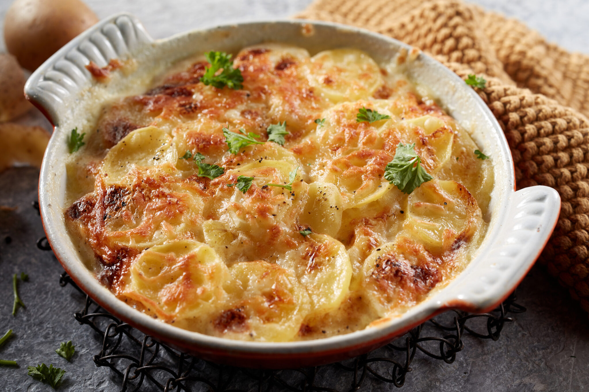 Les secrets de chef pour un gratin fondant… mais pas détrempé !